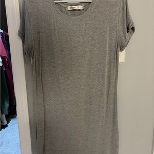 Modcloth Gray Short Sleeve T-Shirt